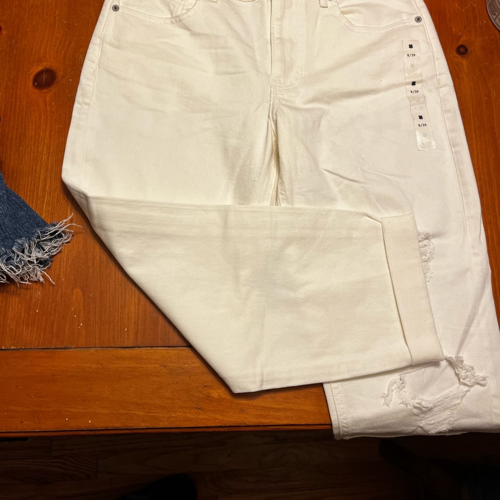 White Midrise lucky jeans NWT - Picture 4 of 4